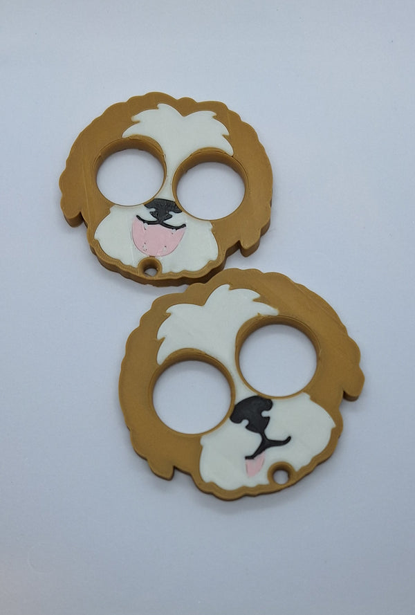 Custom pet self defense keychain