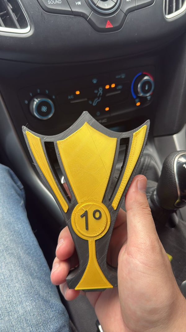 Custom employee gifts: trophy phone stand training toys
