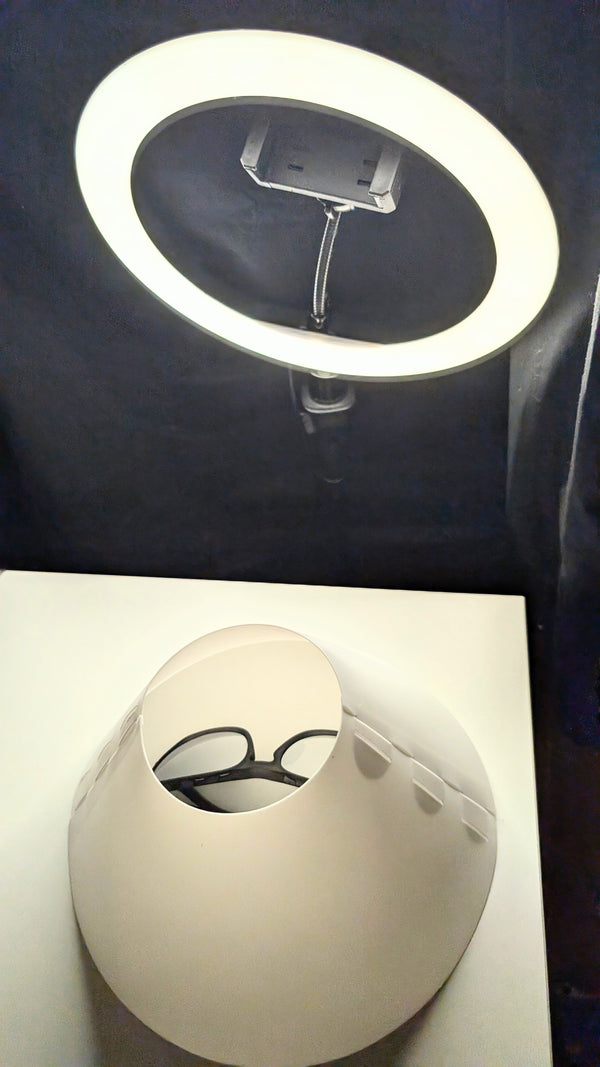Photo booth cone