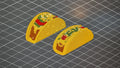 taco keychain