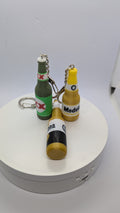 Mexican beer keychain